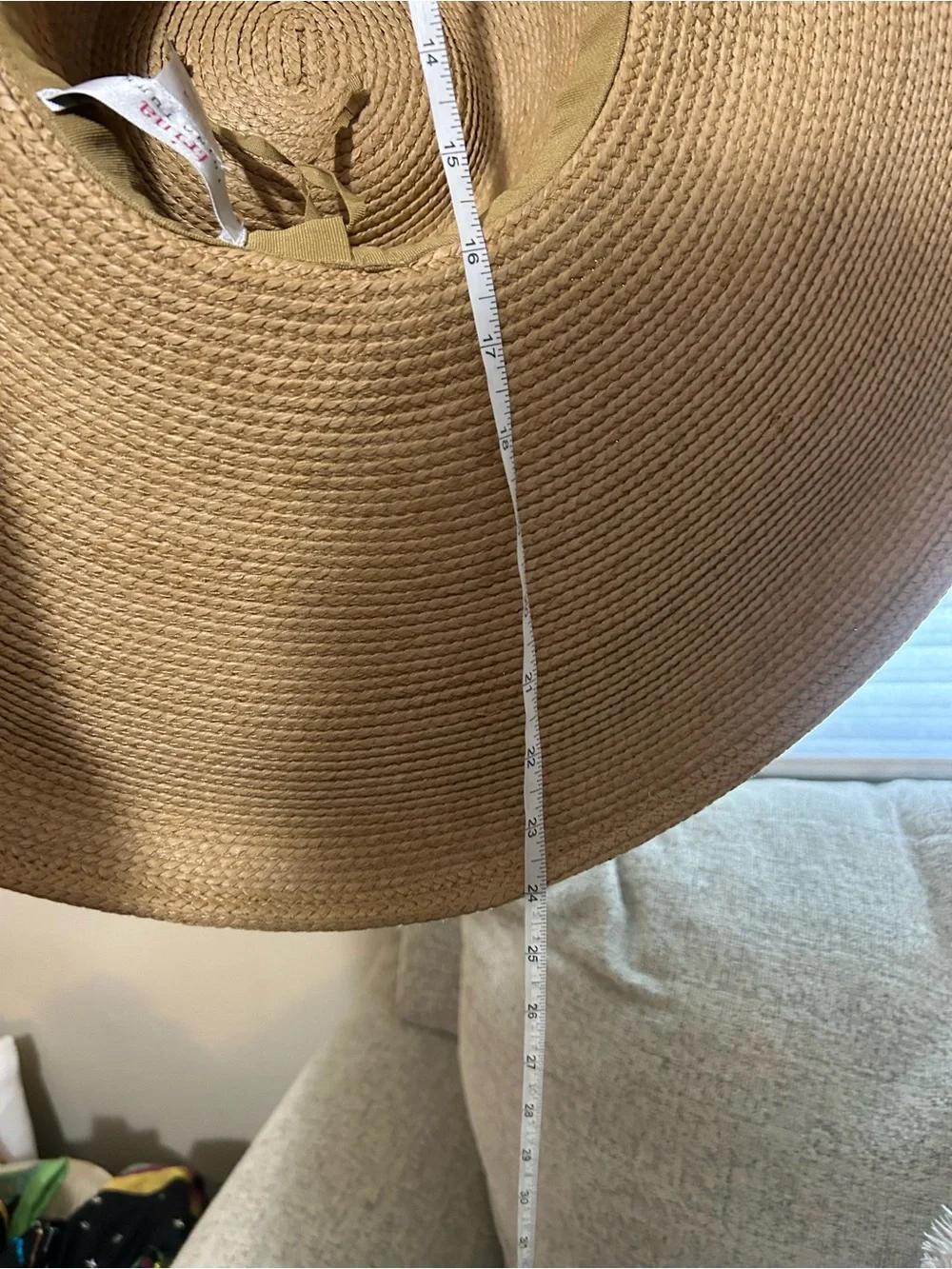 Trina Turk Palmas Oversized Wide Brim Floppy Straw Sun Hat